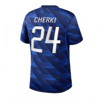 Frankrike Rayan Cherki #24 Hemmatröja VM 2026 Korta ärmar